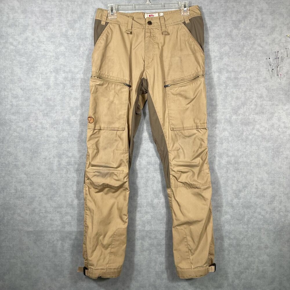 Fjallraven Men's Tan and Khaki Trousers